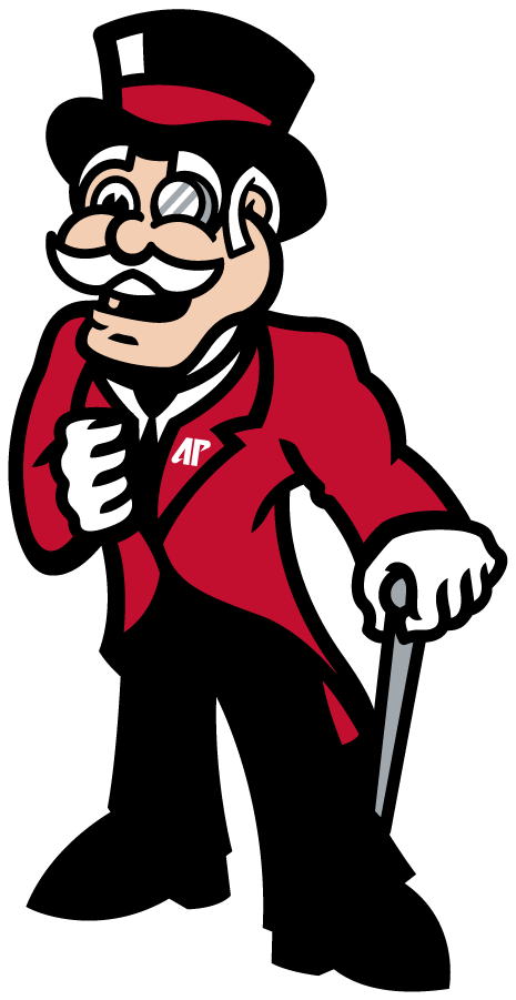 Austin Peay Governors 2015-Pres Mascot Logo v4 diy DTF decal sticker